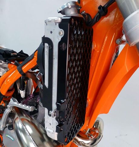 Trail Tech 0150-RB02 Black Radiator Guards KTM Husqvarna 250 300 450 530 2007-2016 in Saudi Arabia