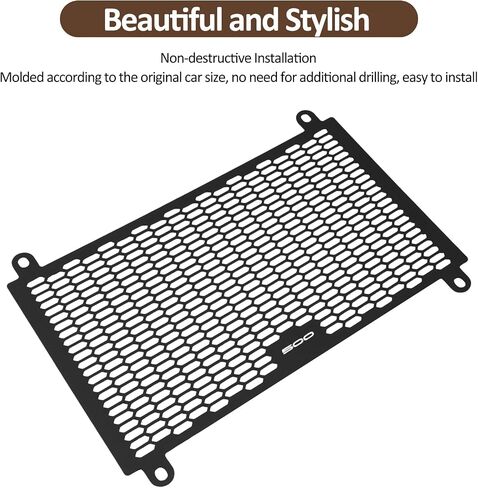 Radiator Cover Grille Guard Protection Compatible with Kawasaki Ninja 500 Ninja500 Z500 SE ABS 2024 2025 in Saudi Arabia