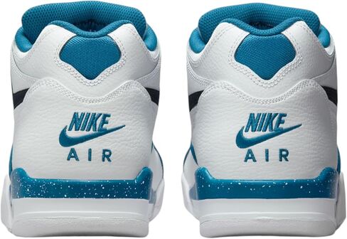 Nike Men's Air Flight 89 Basketball Shoes, White/Silver-White, 9 M US in Saudi Arabia