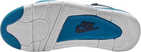 Nike Men's Air Flight 89 Basketball Shoes, White/Silver-White, 9 M US in Saudi Arabia