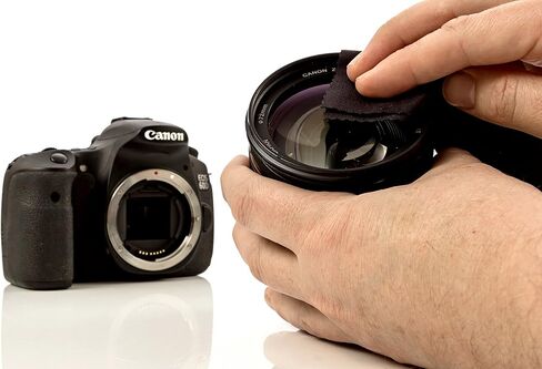 طقم العدسة والمنظف - بخاخات نظافة Vius مع ملابس الألياف الدقيقة للعدسات ، النظارات ، وأجهزة الكمبيوتر ، والأقراص ، والهواتف ، وأجهزة التلفزيون ، وأجهزة الكمبيوتر المحمولة - تنظف بصمات الأصابع ، والغبار ، والزيت (8 أوقية 2 عبوة) in Kuwait