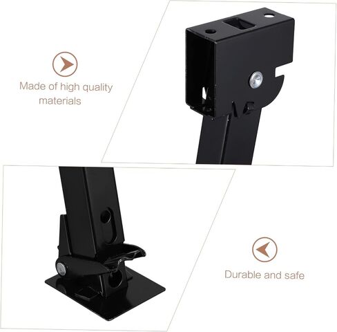 Garneck 2PCS Trailer Stabilizer Support Accessories for Camper RV Trailer Design for Easy Operation and Finger Protecty Protection in Saudi Arabia