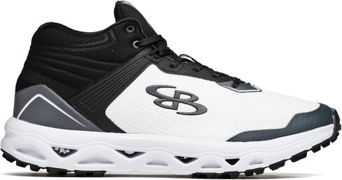 Boombah Victor Pureknit Men's Turf Mid Shoes - Stance - Multiple Color Options - Multiple Sizes in Kuwait