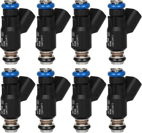 2010-2017 Fuel Injectors 8PS Compatible for Chevrolet Express Silverado 1500 Suburban Tahoe, GMC Canyon Savana 1500 2500 3500 Sierra Yukon XL 1500, Hummer H3 H3T 4.8L 5.3L Replace 12613411 in Kuwait