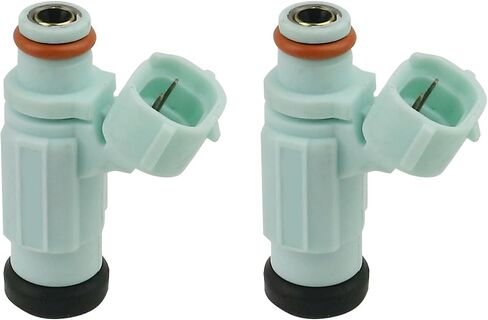 2PCS Fuel Injectors Compatible with Suzuki SV650 SV650A SV650S 2003-2008, Vstrom 650 DL650 DL650A 2007-2011 Replace 15710-27G00 1571027G00 in Saudi Arabia