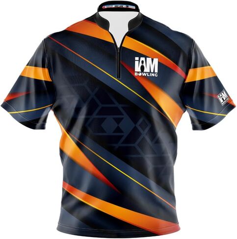 Logo Infusion Dye-Sublimated Bowling Jersey (Sash Collar) - I AM Bowling Fun Design 2014 - NO Logo in Saudi Arabia