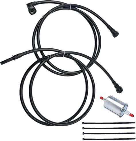 Fuel Line Replacement Kit FL-GM16D NFR0012 FL-GM56C GM56B,Nylon Fuel Line Repair Kit Compatible with Chevy S10 GMC Sonoma 1997-2005 in Saudi Arabia