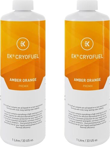EKWB EK-CryoFuel Premix PC Coolant, 1000mL, Clear, 2-Pack in Saudi Arabia