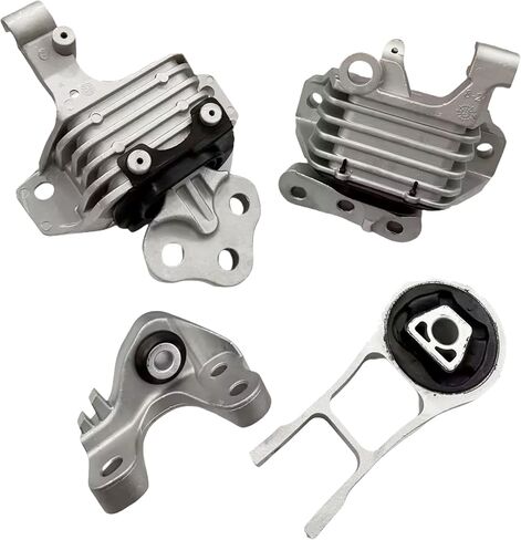 Engine Motor and Transmission Mount Set Fit for Jeep Cherokee 2014-2017 2.4L Replacement 68418876AB 68192831AF 68157441AD 68172353AD HeVibe 4PCS in Saudi Arabia