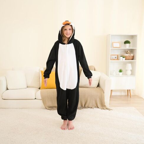 Unisex Kids Onesie Pajamas Animal Pjs One-piece Sleepwear Halloween Cosplay Costume in Saudi Arabia