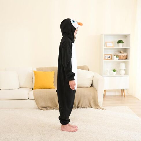 Unisex Kids Onesie Pajamas Animal Pjs One-piece Sleepwear Halloween Cosplay Costume in Saudi Arabia