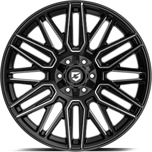 Gear Off Road 770BM 20x9 ، ET +18 ، PCD 6x135/6x5.50 ، CB 106.2 Gloss Black Milled ، 770BM-2096818 in Kuwait