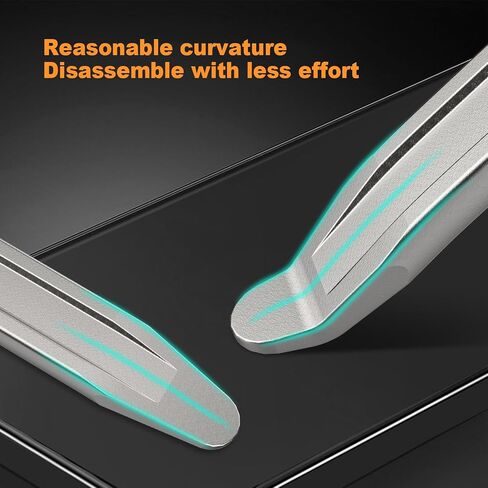 Tire Spoons Tire Iron - 2Pcs 12In Industrial-Grade Heavy-Duty Steel Tire Removal & Changing Tool for Motorcycle, Bicycle, Lawn Mower, Scooter, Small Vehicles in Saudi Arabia