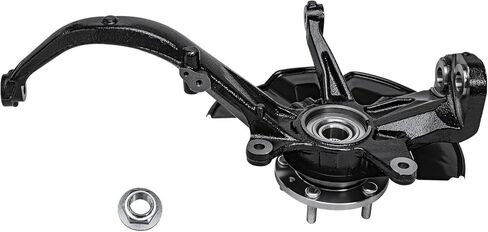 Detroit Axle - مفصل التوجيه الأمامي لـ 06-12 Ford Fusion Lincoln MKZ Zephyr Mercury Milan ، Right Defering Knuckle & Wheel Bearing Presentive 2006 2007 2008 2010 2011 2012 2012 in Kuwait