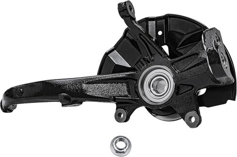 Detroit Axle - مفصل التوجيه الأمامي لـ 06-12 Ford Fusion Lincoln MKZ Zephyr Mercury Milan ، Right Defering Knuckle & Wheel Bearing Presentive 2006 2007 2008 2010 2011 2012 2012 in Kuwait