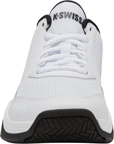 حذاء K-Swiss Men's Speedex 2 التنس (أبيض/أسود/ناعم نيون أخضر) in Kuwait