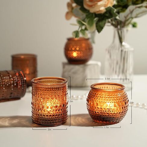 36ps Votive Candle Holders, 2x2.5inchs Gold Tea Light Candle Holders Glass for Table Centerpiece, Votives Candle Holders for Wedding, Bridal Shower and Tea Party Decorations (Gold) in Saudi Arabia