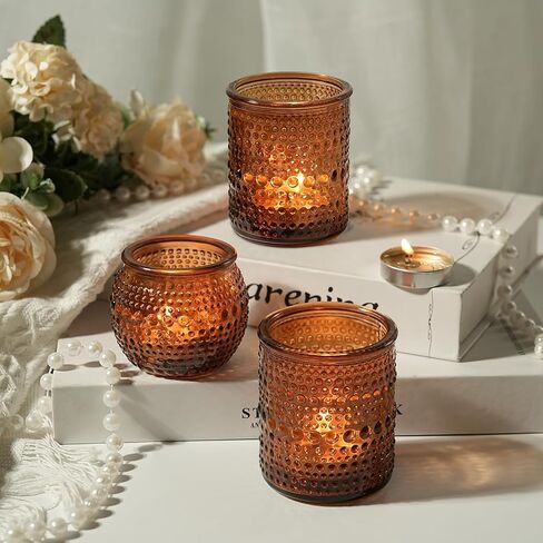 36ps Votive Candle Holders, 2x2.5inchs Gold Tea Light Candle Holders Glass for Table Centerpiece, Votives Candle Holders for Wedding, Bridal Shower and Tea Party Decorations (Gold) in Saudi Arabia