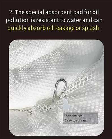 LIUNI Oil Only Absorbent Boom 5 Pack Oil Boom 5''x9.8' Boom Oil -Absorbing Fence That can be Used Repeatedly,20 Times Large Oil Absorption Clean Oil Spills (Size:15m-Pack of 5) in Saudi Arabia