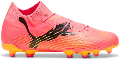 PUMA Future 7 Pro Firm Ground/Artificial Ground (Little Kid/Big Kid) Black White 6.5 Big Kid M in Saudi Arabia