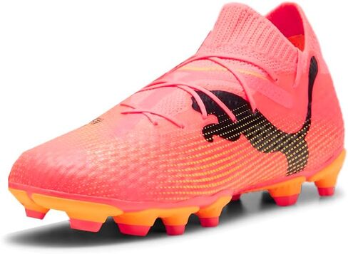PUMA Future 7 Pro Firm Ground/Artificial Ground (Little Kid/Big Kid) Black White 6.5 Big Kid M in Saudi Arabia