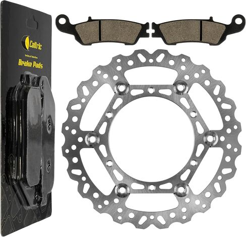 Caltric Front Brake Disc with Pads Compatible with Yamaha YZ125X 2021-2025 YZ250FX YZ250X YZ450F 2020-2025 / WR250F 2022-2025 WR450F 2021-2025 in Saudi Arabia