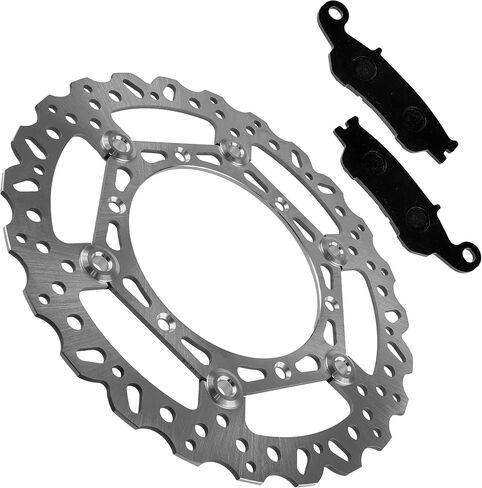 Caltric Front Brake Disc with Pads Compatible with Yamaha YZ125X 2021-2025 YZ250FX YZ250X YZ450F 2020-2025 / WR250F 2022-2025 WR450F 2021-2025 in Saudi Arabia