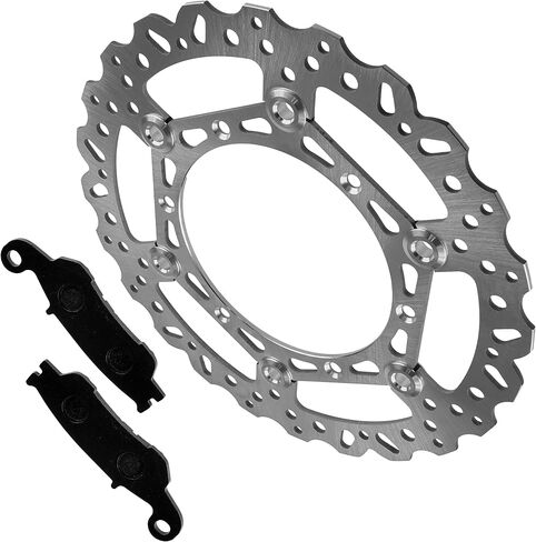 Caltric Front Brake Disc with Pads Compatible with Yamaha YZ125X 2021-2025 YZ250FX YZ250X YZ450F 2020-2025 / WR250F 2022-2025 WR450F 2021-2025 in Saudi Arabia