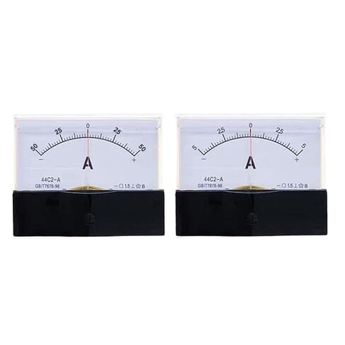 44C2 DC /75MV AMPEREMETER GAUGE ANALOG PANEG 50A -0-3A 5A 10A 20A 30A 500A 1PCS (20A -0-20A) in Kuwait