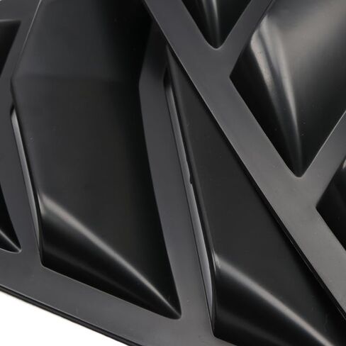 L2R لـ Toyota Camry (2018-2019) Window Window Window Air Vate Cover Decoration ABS ABS ABS 2 PCS (أسود غير لامع) in Kuwait