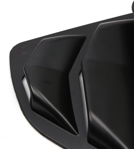 L2R لـ Toyota Camry (2018-2019) Window Window Window Air Vate Cover Decoration ABS ABS ABS 2 PCS (أسود غير لامع) in Kuwait