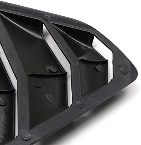 L2R لـ Toyota Camry (2018-2019) Window Window Window Air Vate Cover Decoration ABS ABS ABS 2 PCS (أسود غير لامع) in Kuwait