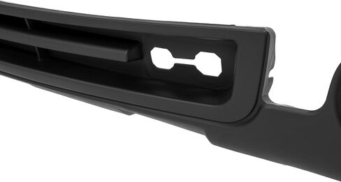 KUAFU Front Bumper Lower Valance Compatible with 2007-2013 GMC Sierra 1500 Replacement for 15131299 GM1015100 Air Dam Deflector w/Tow Hook Hole, Fog Light Holes & Grille Provision in Saudi Arabia