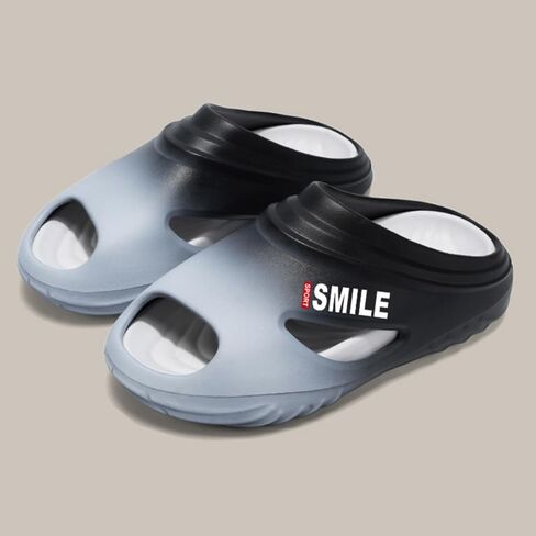 Men's Chunky - soled Clogs Garden Shoes, Lightweight Slip - On Slippers. Ideal for outdoor walking and summer beach outings. in Saudi Arabia