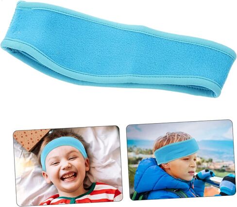 Popetpop 2pcs Boy Girl Warm Sports Haptonds Earnproof Ear للأنشطة في الهواء الطلق تمتد ومريحة لتشغيل التزلج وركوب الدراجات in Saudi Arabia