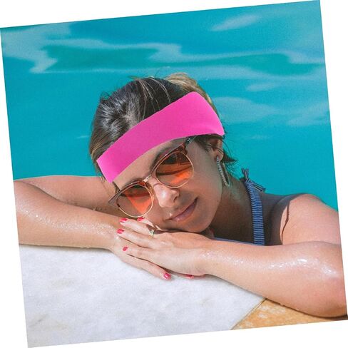 Totority 4pcs Swim Headbands for Ear Colored Diving Yoga Sports Headbands for Adults Boys and Girls Comfortable Elastic Hair Bands in Saudi Arabia