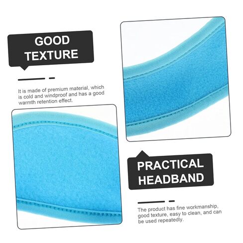 2pcs Warm Headbands for Boy Girl Cold Weather Outdoor Ski and Cycling Ear Covers Soft and Windproof Sports Headwear for Active Boy Girl in Saudi Arabia