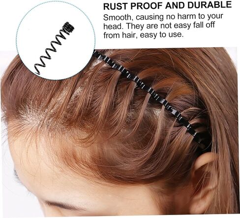 6pcs للجنسين غير مرئي على الوجه أطواق الشعر للمكياج والرياضة مريحة لرؤوس للاستخدام اليومي وأنشطة سبا in Saudi Arabia