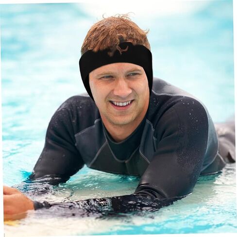 2pcs Waterproof Ear Protection Headbands for Swimming Adjustable Swim Ear Guards Soft Silicone Swimming Accessories for Adults and Boys and Girls in Saudi Arabia