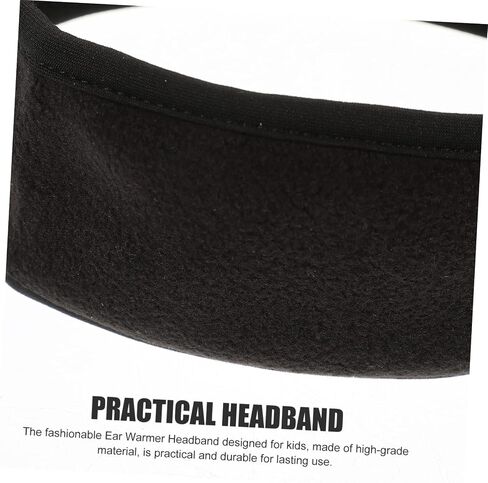 Toyvian 2pcs Breathable Headbands for Boy Girl Outdoor Ski Ear Warmers Sweat-absorbing Elastic Headbands for Running Cycling and Sports Activities Cold Weather in Saudi Arabia