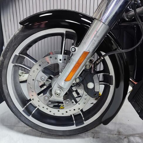 Hdbubalus دراجة نارية Fender Fender Mudguard Fit لـ Harley Touring Electra Road Street Road King Special 2024-Up (Gloss Black-19 Inch) in Saudi Arabia
