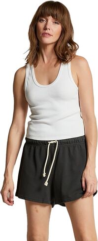 perfectwhitetee Women's Layla French Terry Shorts in Kuwait