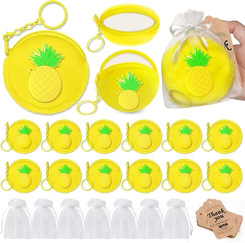 12 Pack Avocado Coin Presh مع سلسلة مفاتيح السوستة ، حفلات حقيبة المحفظة لزخرفة حفلة عيد ميلاد الأفوكادو ، استحمام الطفل تحت عنوان الفاكهة ، مكافآت كرنفال المدرسة ، السفر ، جائزة الفصل الدراسي in Kuwait