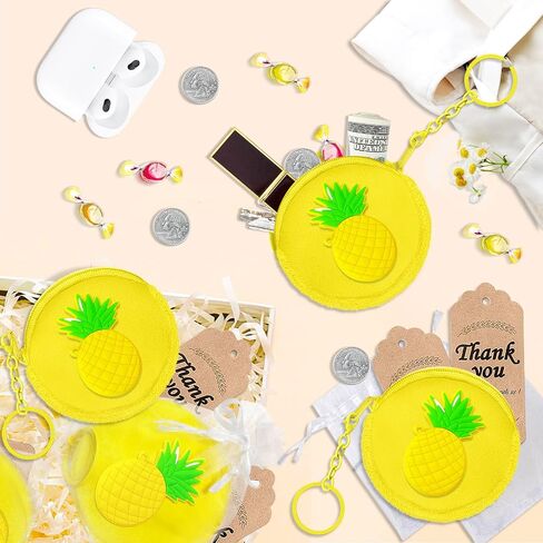 12 Pack Avocado Coin Presh مع سلسلة مفاتيح السوستة ، حفلات حقيبة المحفظة لزخرفة حفلة عيد ميلاد الأفوكادو ، استحمام الطفل تحت عنوان الفاكهة ، مكافآت كرنفال المدرسة ، السفر ، جائزة الفصل الدراسي in Kuwait