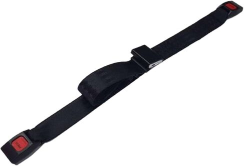 WOTS Lap & Shoulder Belt with Retractor |Ideal for Mini-Vans, Mobility Vans | Thicker Webbing, Self-Tensioning, Auto-Locking, Easy Installation, Light Weight, Auto-Rectractable | SAE J2249 Compliant in Saudi Arabia
