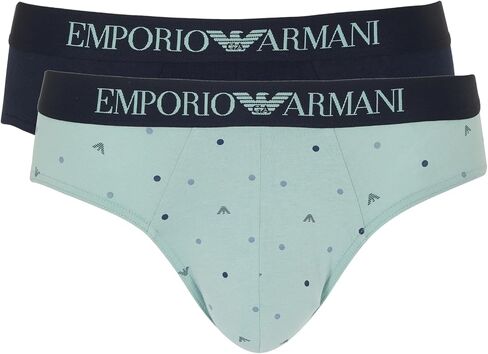 Emporio Armani Men's Classic Logo Band 2 Pack Brief in Saudi Arabia