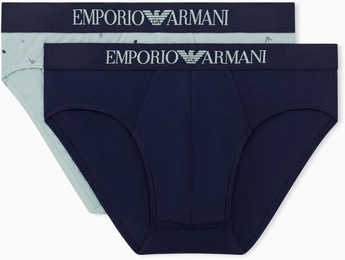 Emporio Armani Men's Classic Logo Band 2 Pack Brief in Saudi Arabia