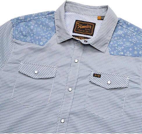 Howler Brothers H Bar B Tech Longsleeve - Wild Rag: Blue Mirage in Kuwait