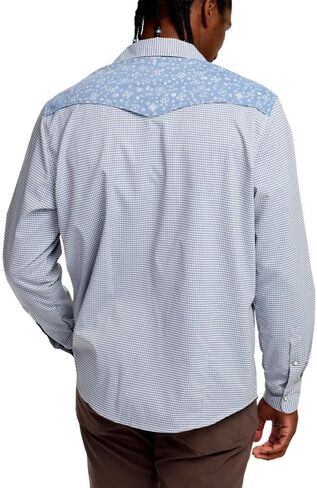 Howler Brothers H Bar B Tech Longsleeve - Wild Rag: Blue Mirage in Kuwait