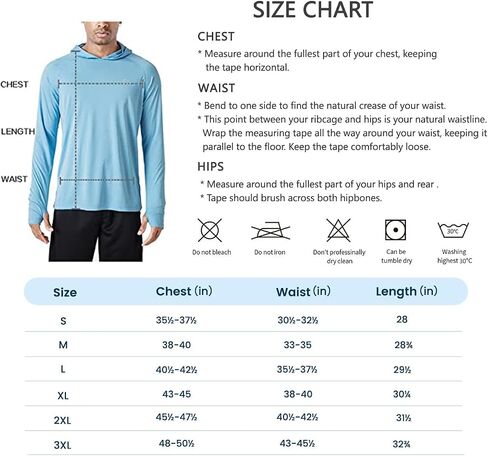 Men's Sun Shirts UPF 50+ Protection Hoodie Rash Guard Shirt SPF UV Shirt Long Sleeve Fishing Outdoor Lightweight in Saudi Arabia